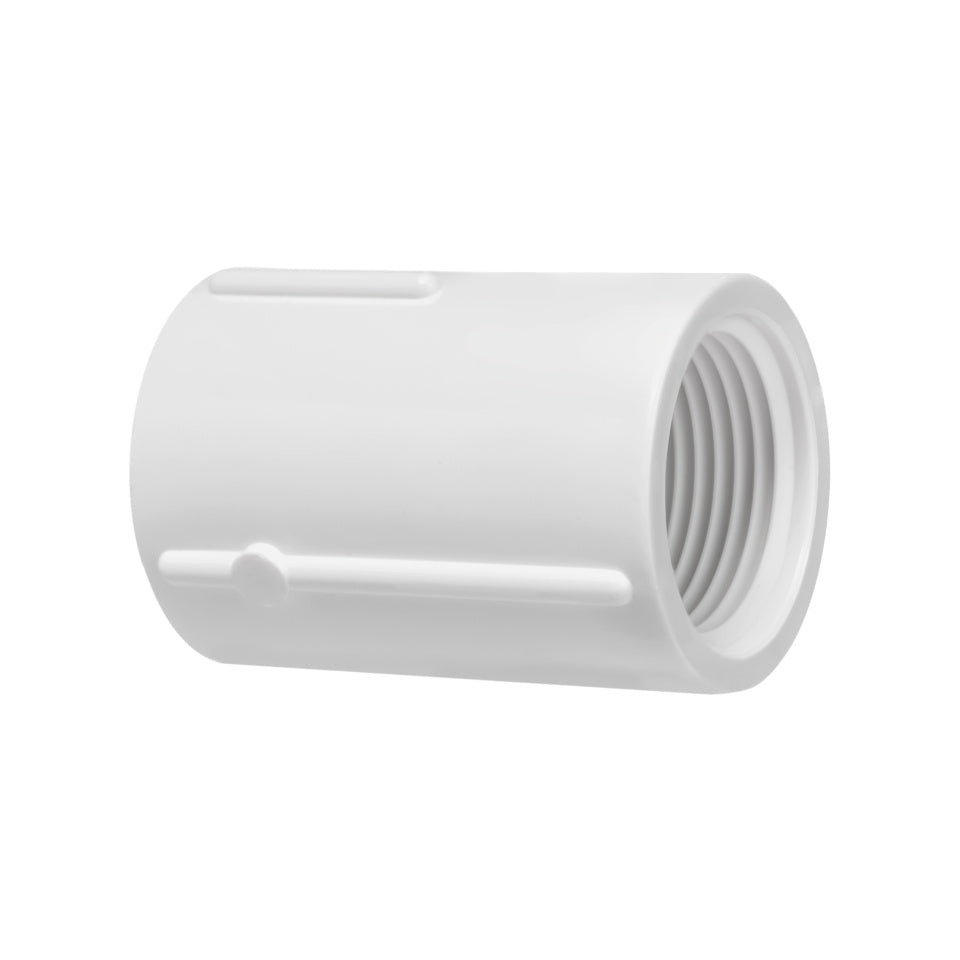 PVC 3/4in Coupler FTP x FTP