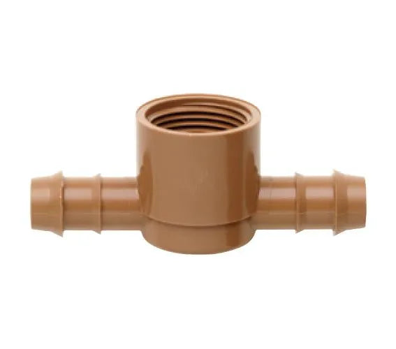 Netafim 17mm Tee 2way Insert 1/2in