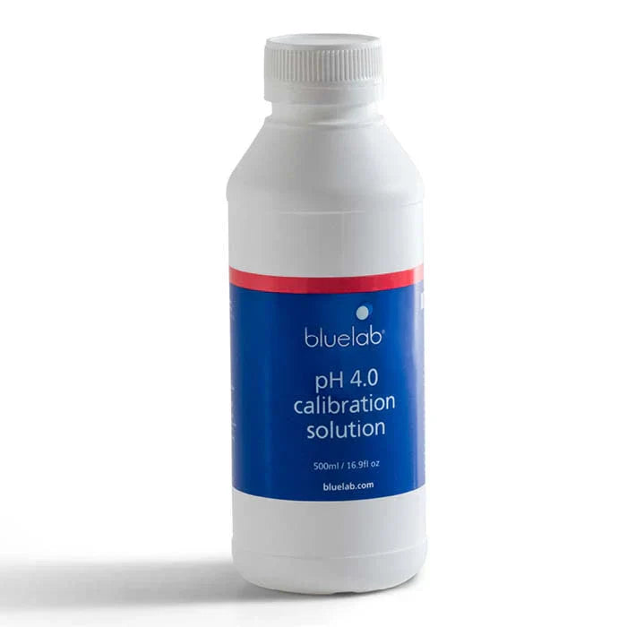 Bluelab PH 4.0 Calibration Solution 500ml