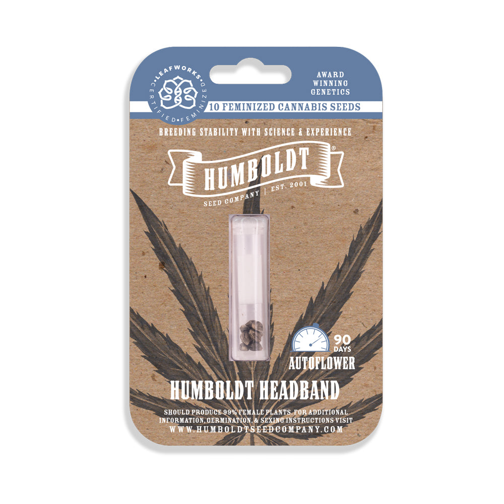 Humboldt Seed Company "Humboldt Headband" 3pk Autoflower Seeds