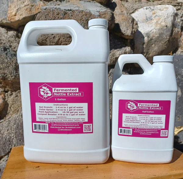 BuildASoil - Fermented Plant Extracts: Farm Crafted Nettle .5 gal
