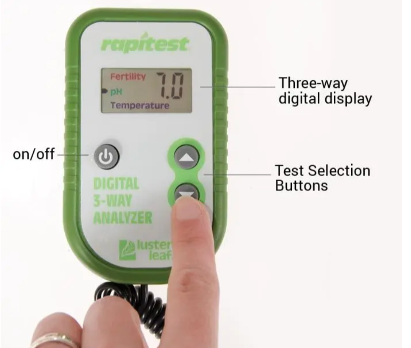 Rapitest Digital 3-way Analyzer