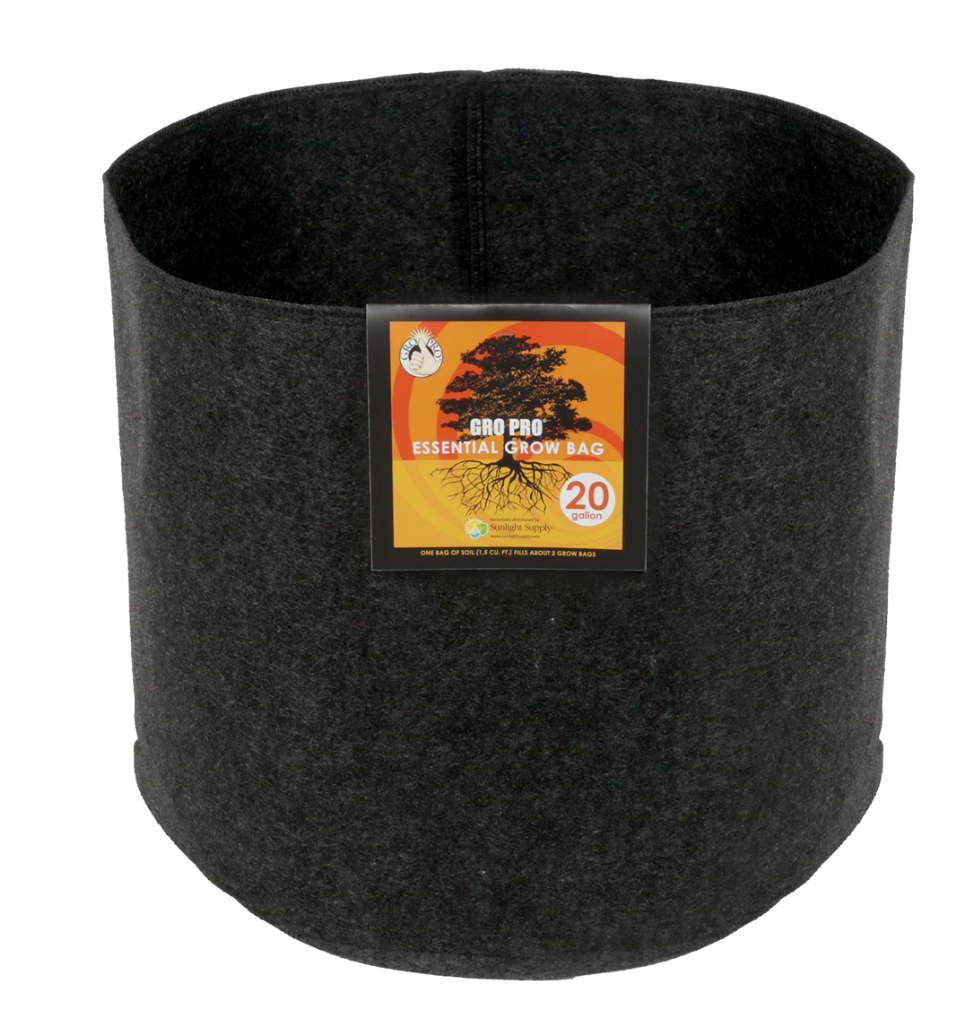 Fabric Pot 20 Gallon w Handles