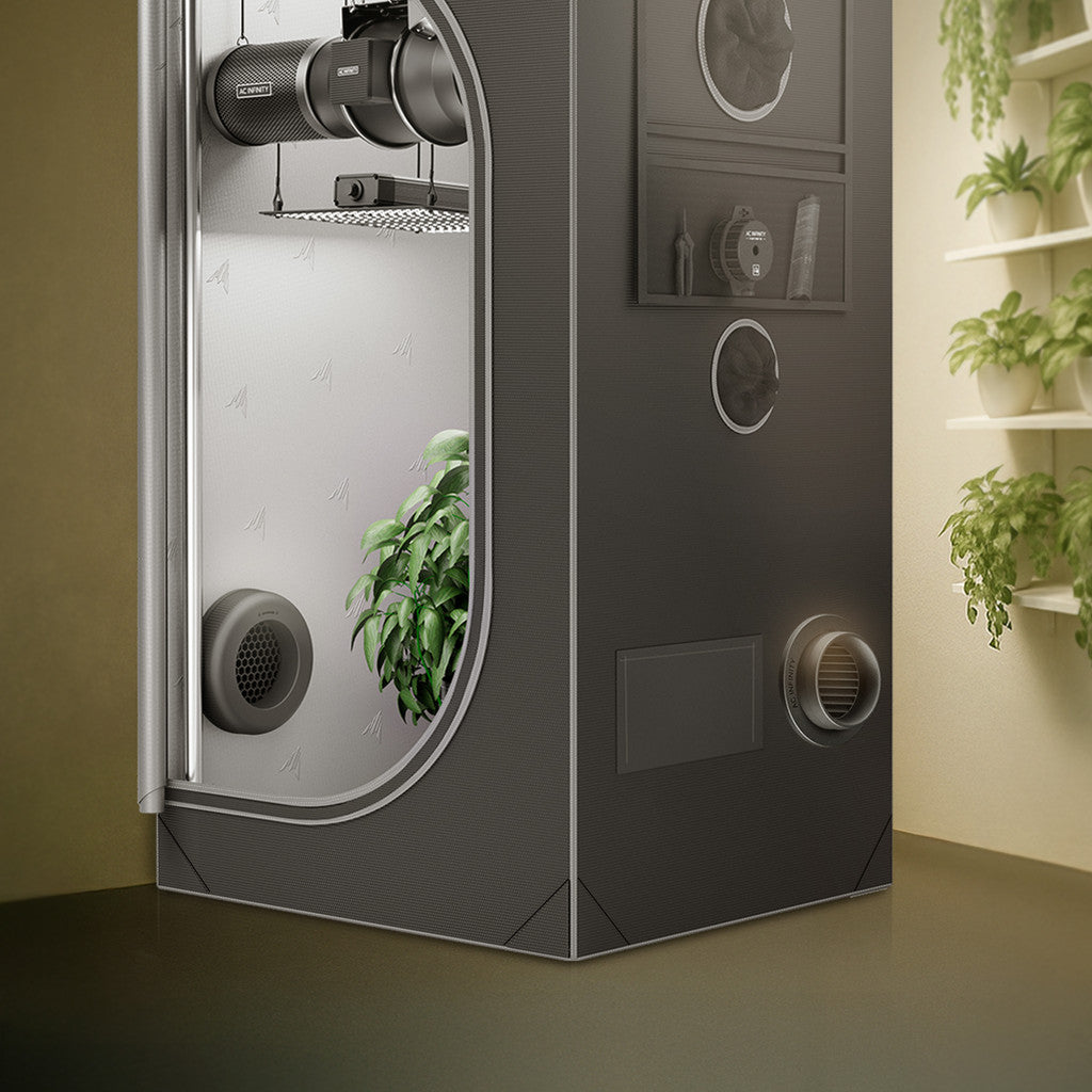 AC Infinity Grow Tent Duct Vent Attachment 6" 2-Pack, Light-Blocking & Dust-Resistant AC-GDV6