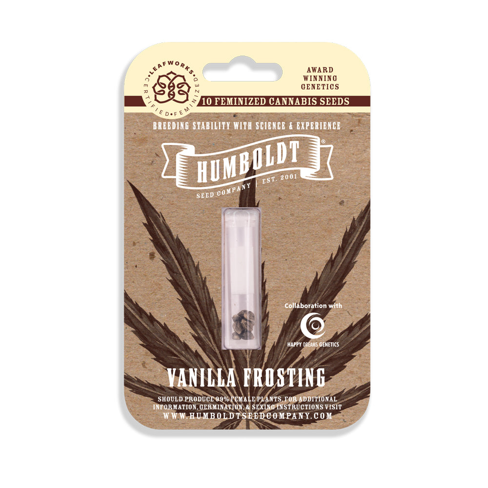 Humboldt Seed Company "Vanilla Frosting" 3pk Feminized