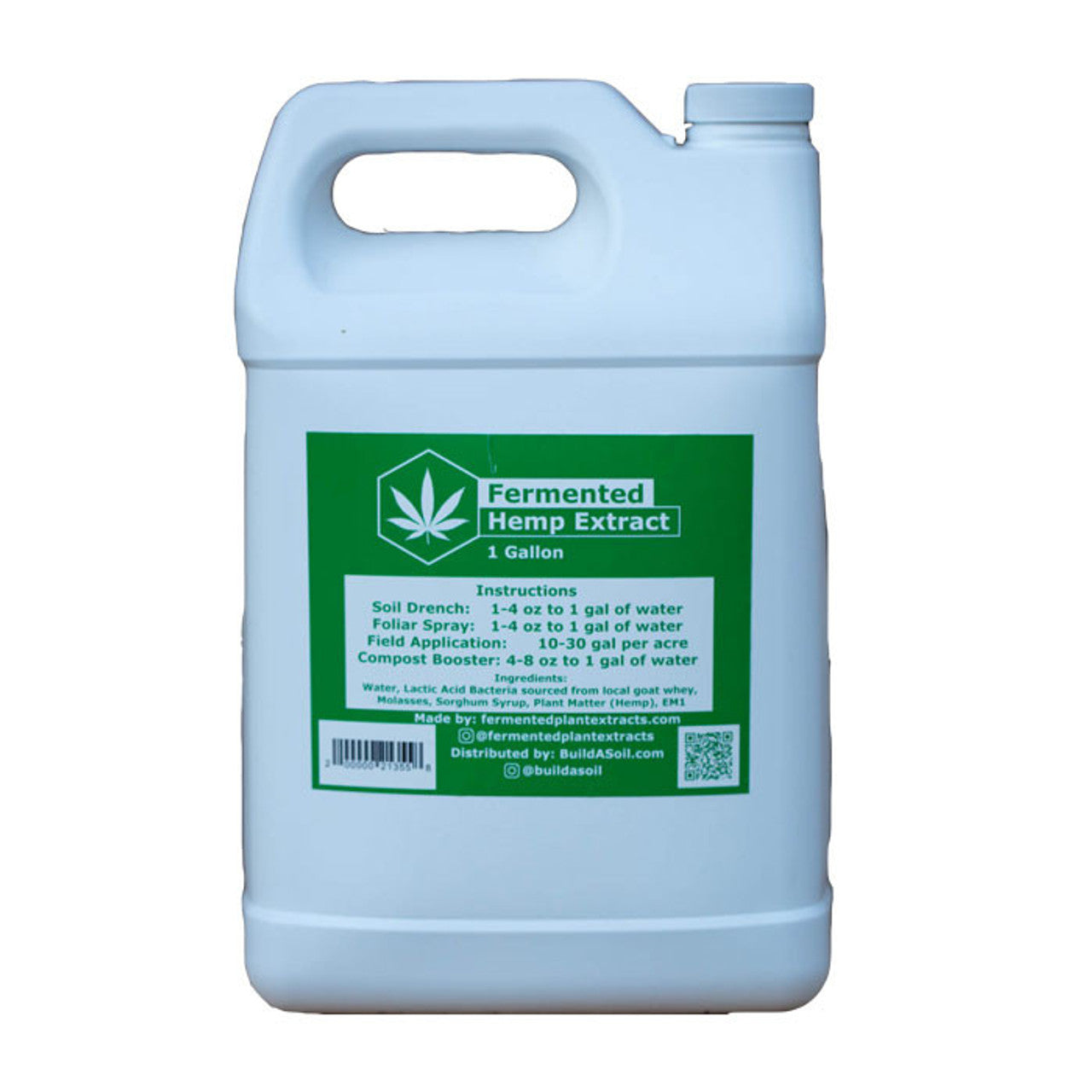 BuildASoil Liquid Fermented Hemp Extract 1gal