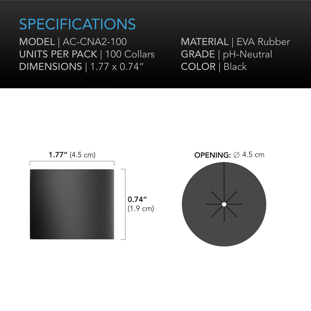 AC Infinity Clone Collars 2in 100ct