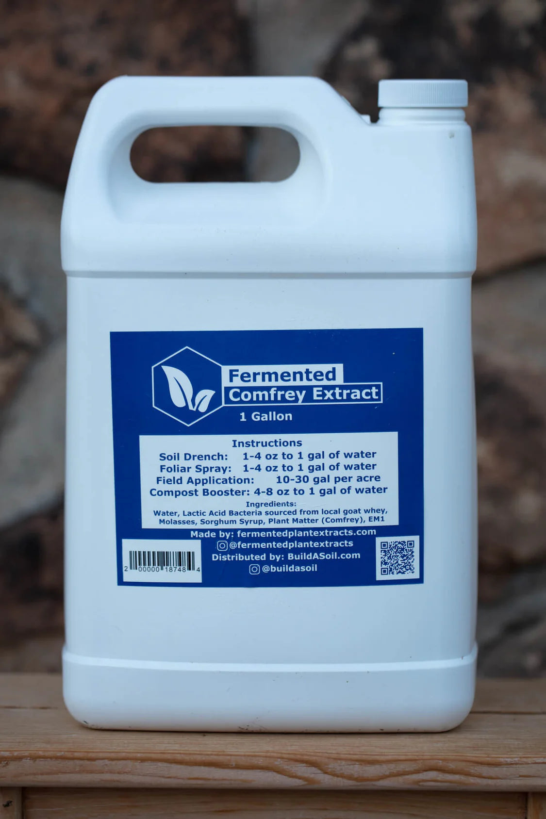 BuildASoil Fermented Comfrey Extract 1gal