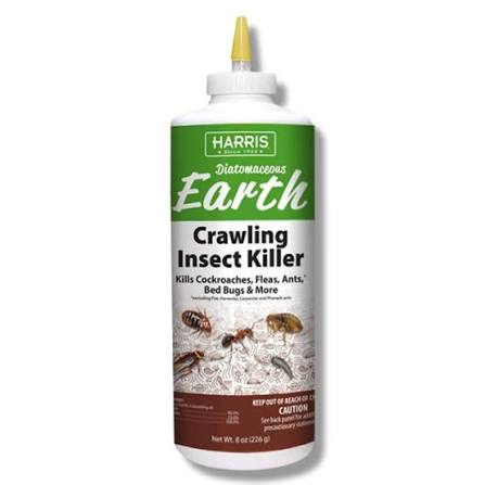 Harris Diatomaceous Earth Crawling Insect Killer 8oz