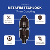 Netafim 17mm Techlock Compression Coupler