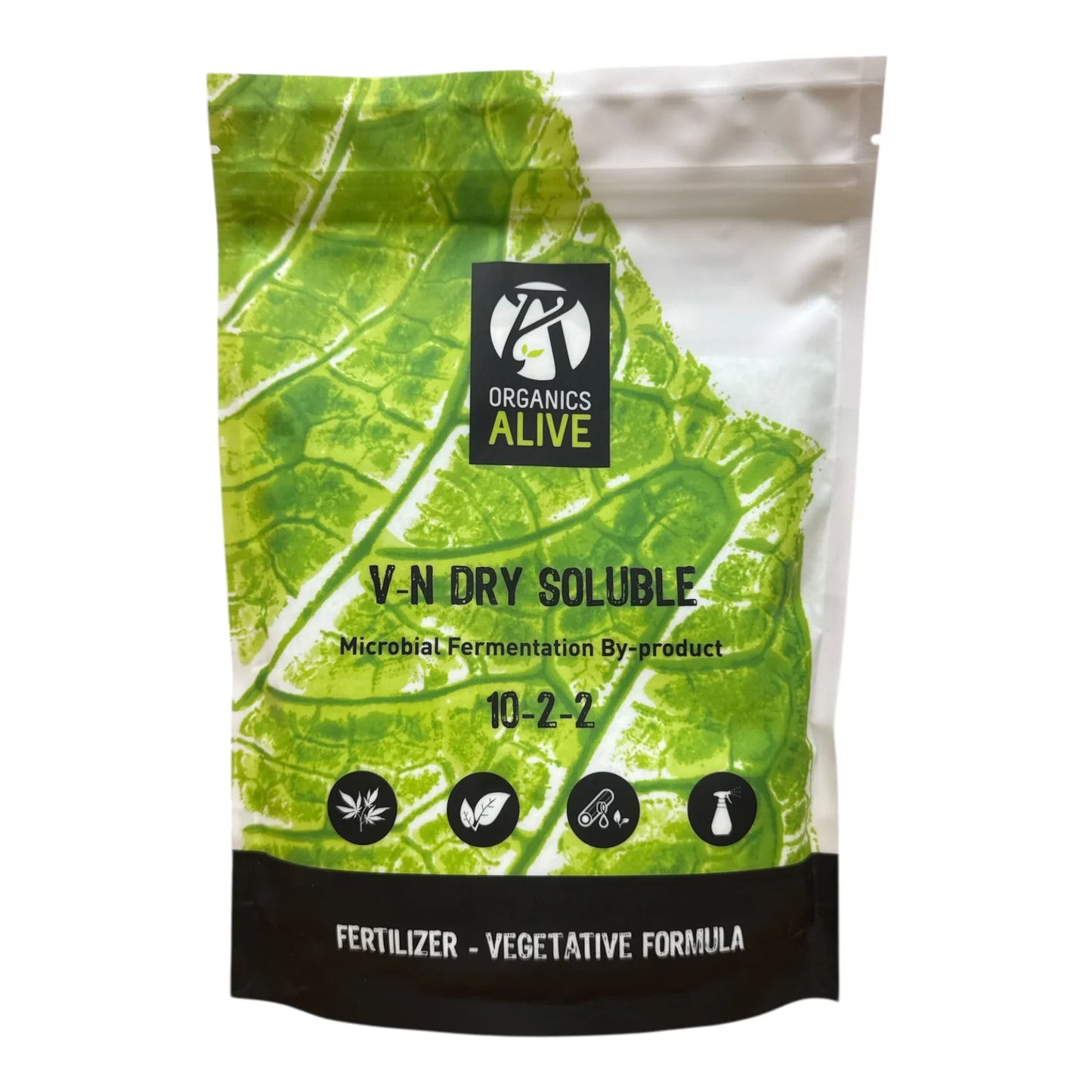 Organics Alive V-N 10-2-2 Dry Soluble Vegetative Formula - (1lb)