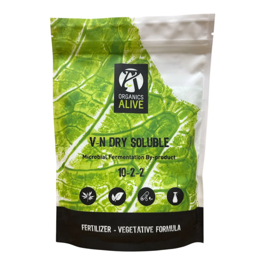 Organics Alive V-N 10-2-2 Dry Soluble Vegetative Formula - (1lb)