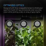 AC Infinity Glasses with 3 Color Correcrtive Lenses AC-UGA3