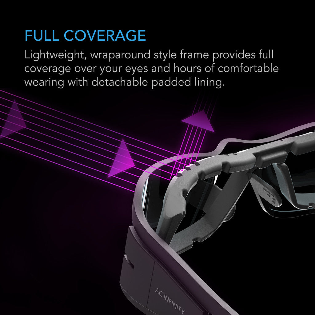 AC Infinity Glasses with 3 Color Correcrtive Lenses AC-UGA3