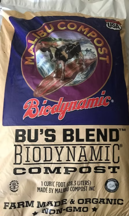 Malibu Compost Biodynamic Compost Blend 1cf