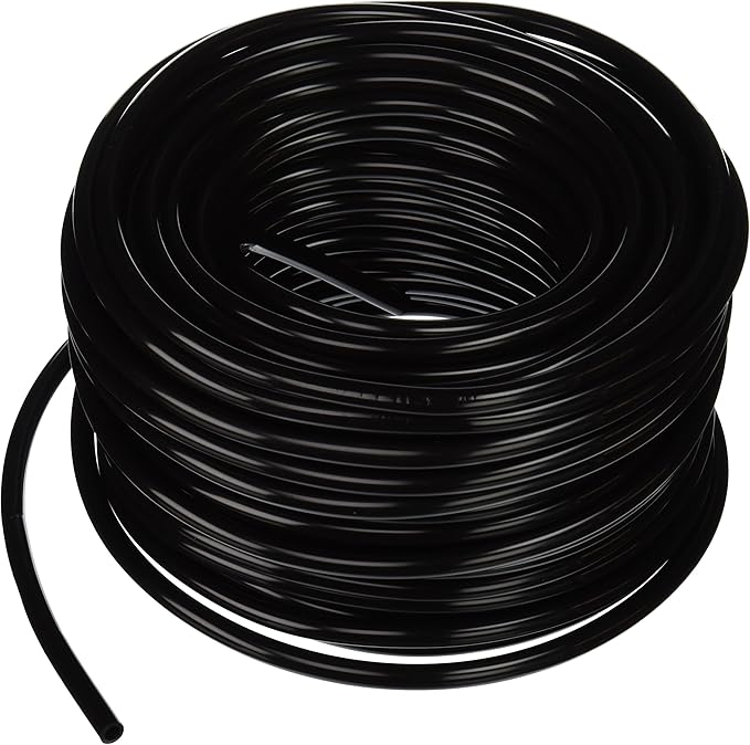 HydroFlow Vinyl Tubing Black 3/16" ID 1/4" OD