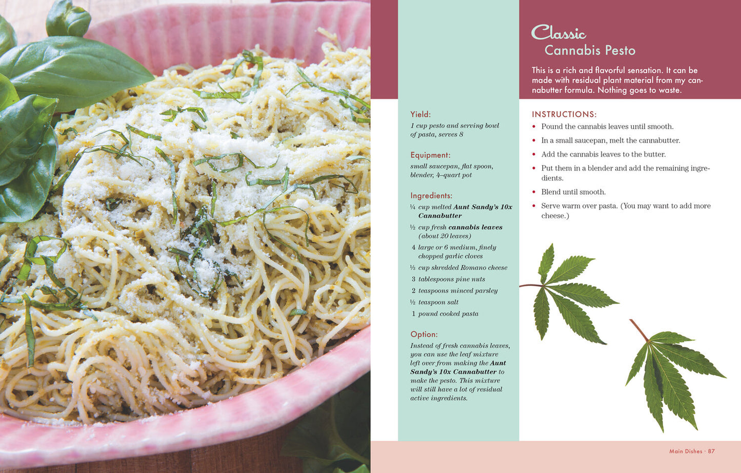 Aunt Sandy's Medical Marijuana Cookbook by Sandy Moriarty