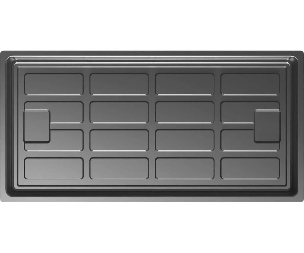 Active Aqua 2.0 Low Rise Tray, Black, 2'x4' (OD)