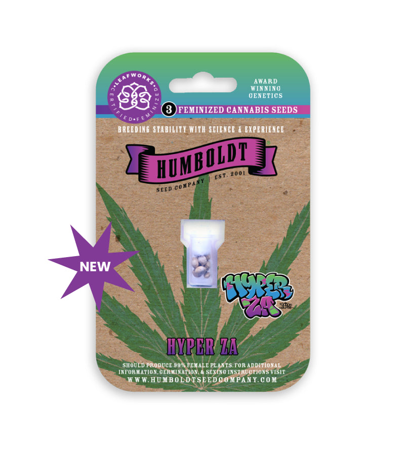 Humboldt Seed Company "Hyper Za" 3pk Feminized