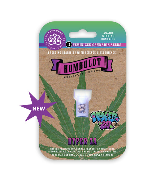 Humboldt Seed Company "Hyper Za" 3pk Feminized