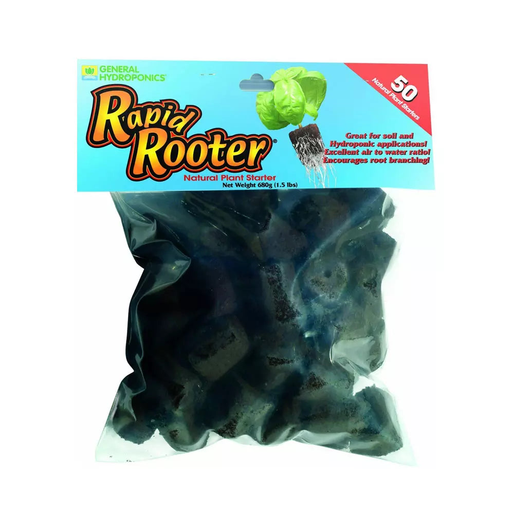 General Hydroponics Rapid Rooter 50ct