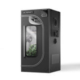 AC Infinity CLOUDLAB 422, Advance Grow Tent 2x2, Thickest 1 in. Poles and 2000D Canvas, Highest Reflective Mylar, Largest Zipper Windows, 24" x 24" x 48" - AC-CBA422