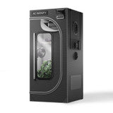 AC Infinity CLOUDLAB 722, Advance Grow Tent 2x2, Thickest 1 in. Poles and 2000D Canvas, Highest Reflective Mylar, Largest Zipper Windows, 24" x 24" x 72" - AC-CBA722