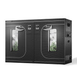 AC Infinity CLOUDLAB 816, Advance Grow Tent 10x5, Thickest 1 in. Poles and 2000D Canvas, Highest Reflective Mylar, Largest Zipper Windows, 120" x 60" x 80" - AC-CBA816