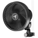 AC Infinity CLOUDRAY S9, Grow Tent Clip Fan 9” with Long-Life EC Motor, 10-Level Dynamic Wind Modes & Fan Speeds, 10-Level Auto Oscillation - AC-CCS9