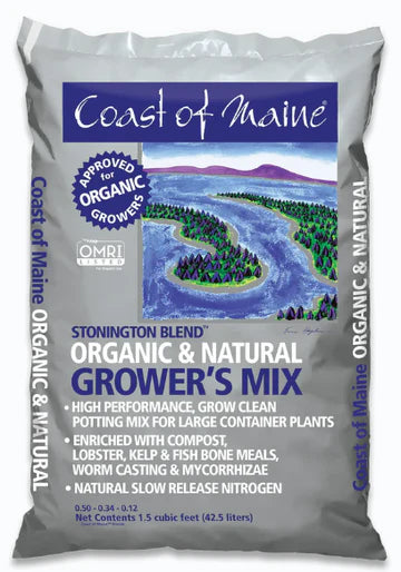 Coast of Maine Stonington Blend Organic Growers Mix, 1.5 cu ft