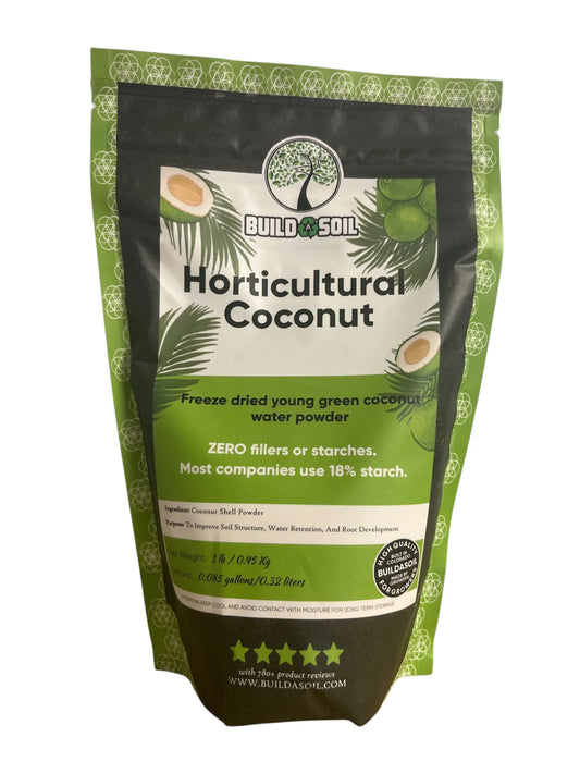 BuildASoil Horticulture Coconut 1lb