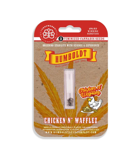 Humboldt Seed Company "Chicken N Wafflez" 3pk Feminized