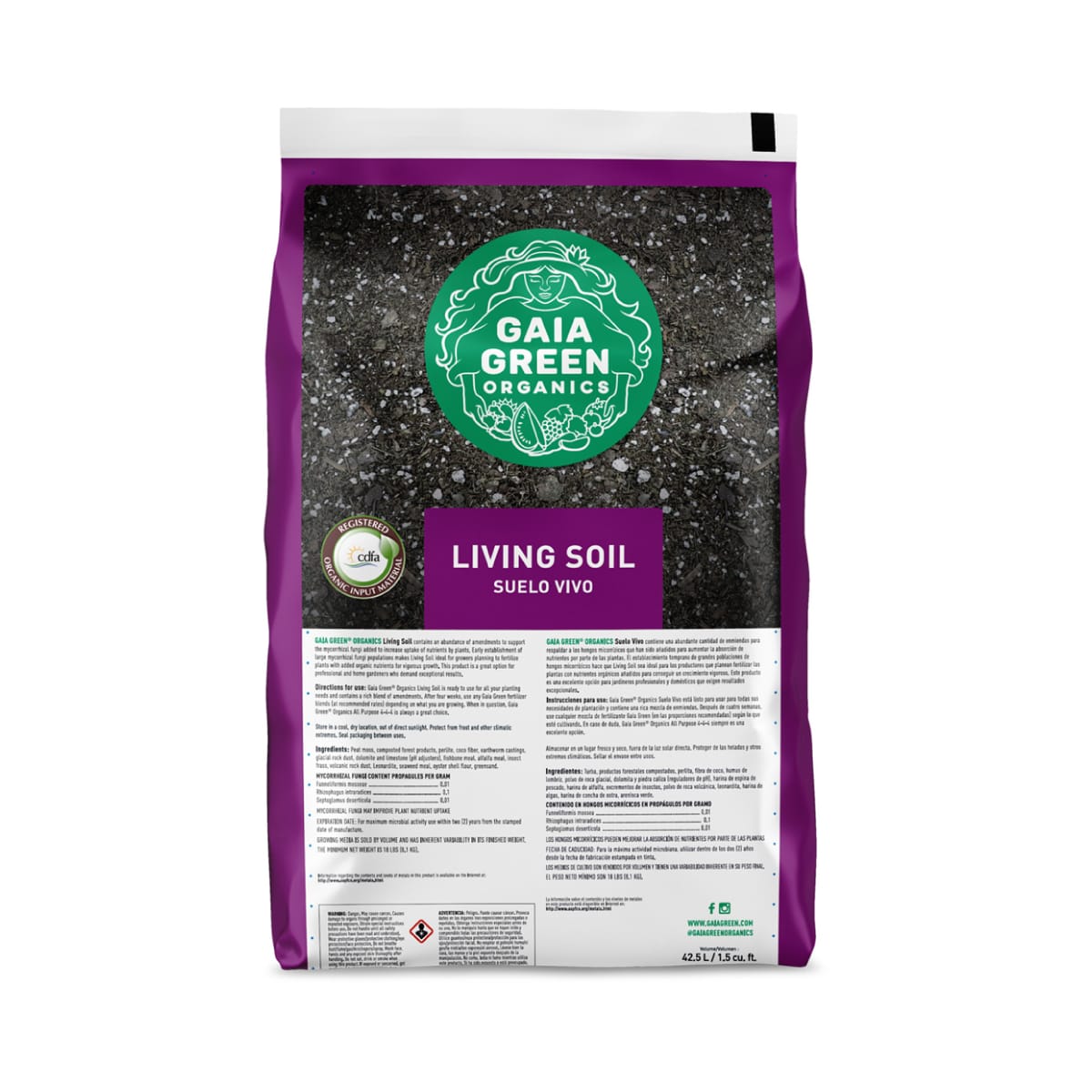 Gaia Green Living Soil 1.5cft