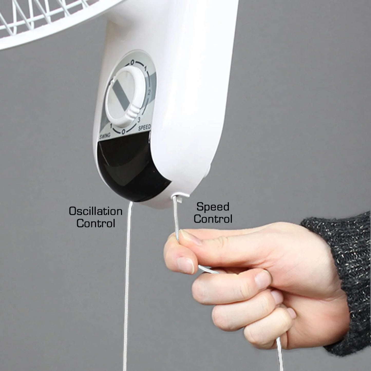 Hurricane® Classic Oscillating Wall Mount Fan 16"