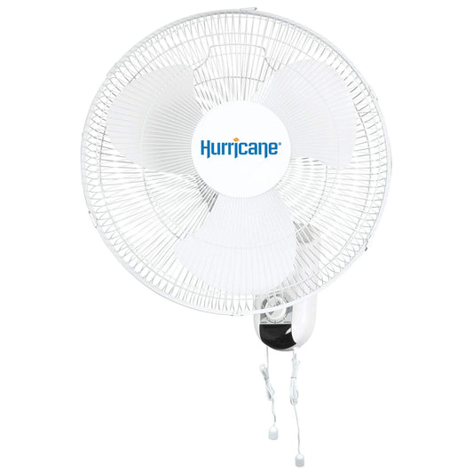 Hurricane® Classic Oscillating Wall Mount Fan 16"