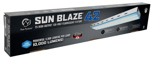 Sun Blaze T5 HO 42 – 4 ft 2 Lamp – 120 Volt