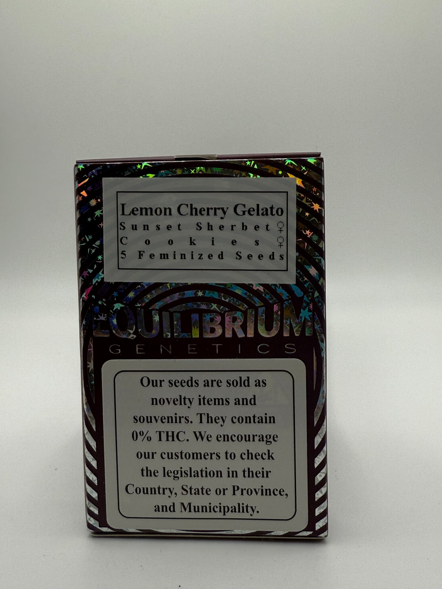 Equilibrium Genetics "Lemon Cherry Gelato" 5pk Feminized Seeds