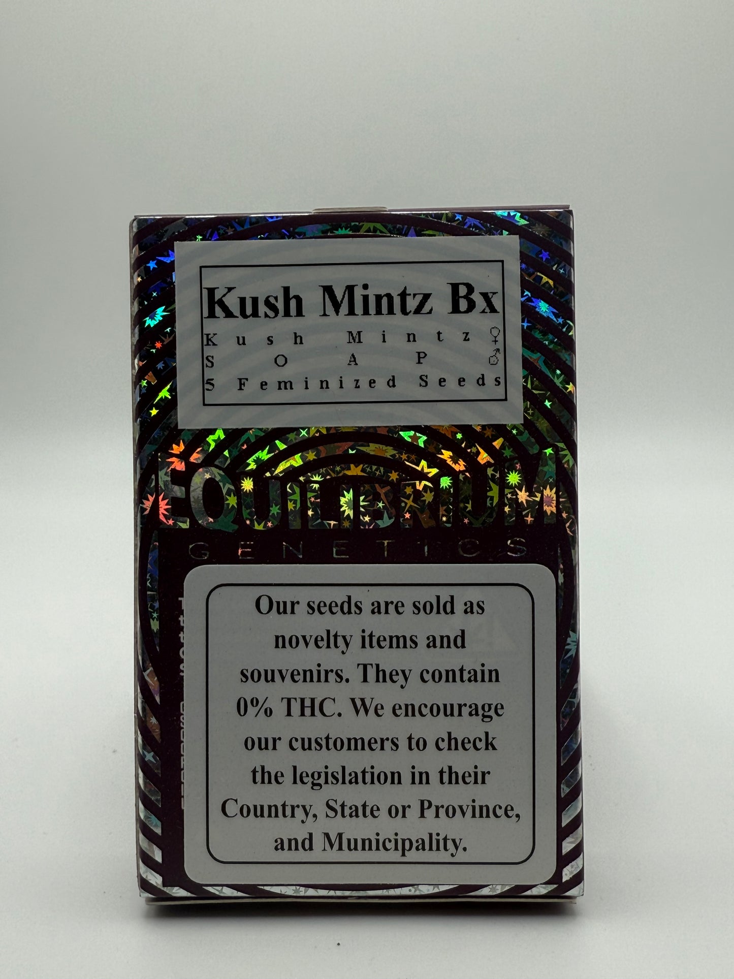 Equilibrium Genetics "Kush Mintz Bx" 5pk Feminized Seeds