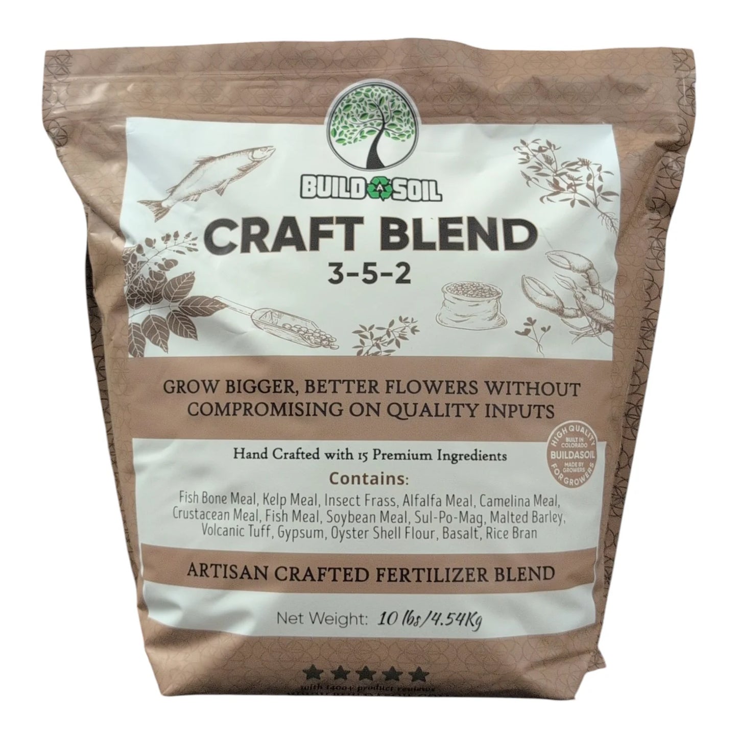 BuildASoil Craft Blend 10lb