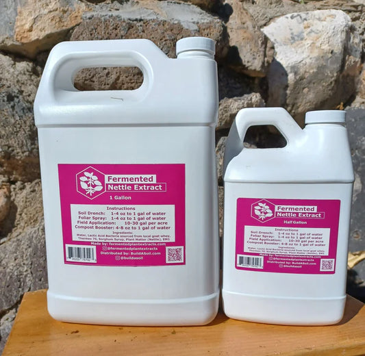 BuildASoil - Fermented Plant Extracts: Farm Crafted Nettle .5 gal