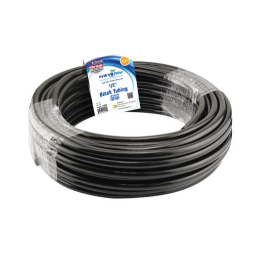 HydroFlow Vinyl Tubing Black  3/8" ID 1/2" OD