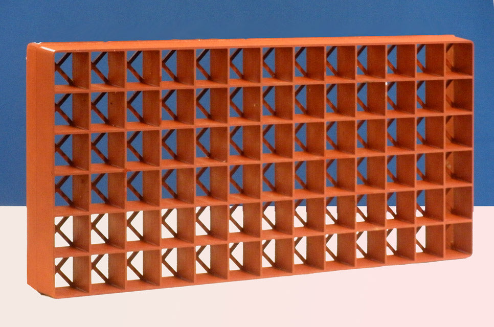 Grodan Gro-Smart Tray Terracotta 78ct