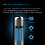 AC Infinity Climate Sensor for Controller AI+, Precise VPD, Temperature, and Humidity Readings, 24 ft. -AC-SPC24