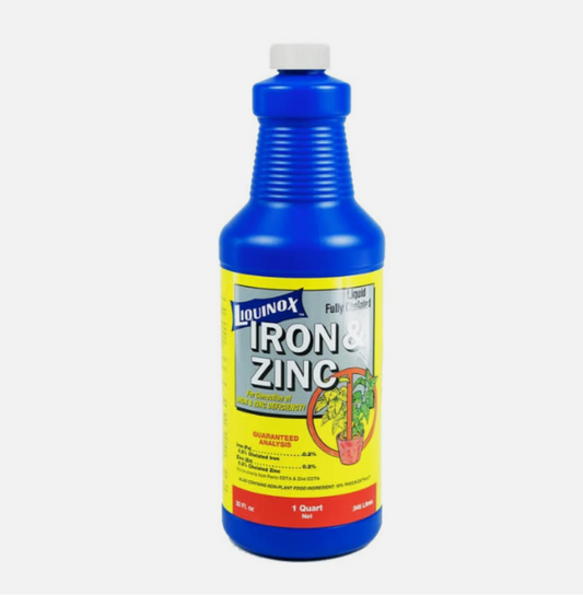 Liquinox and Iron Zinc 1qt