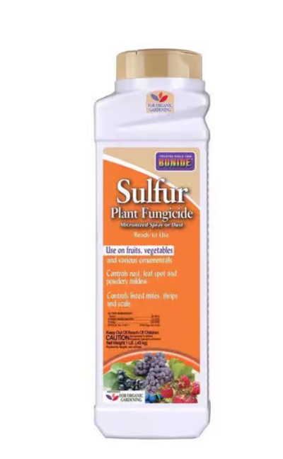 Bondi Sulfur Plant Fungicide