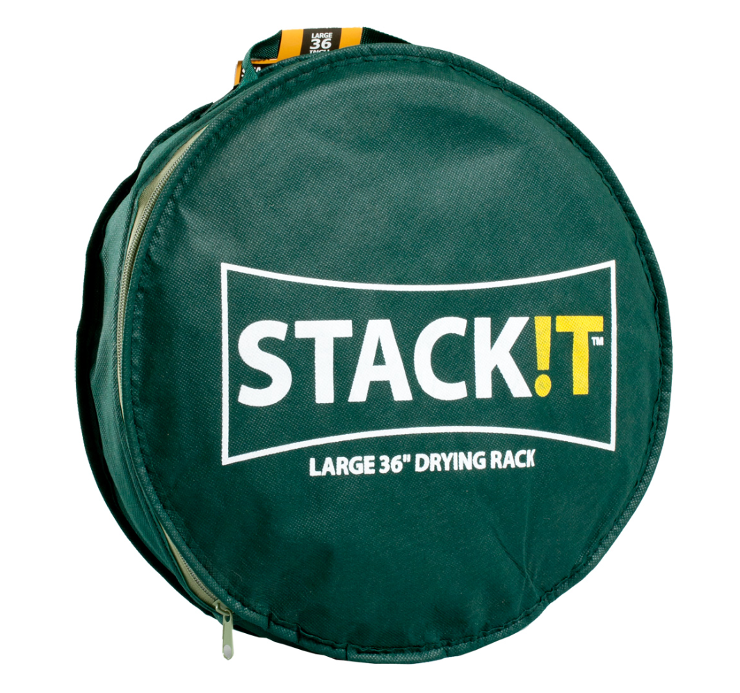 STACK IT Drying Rack w/Clips, 3 ft
