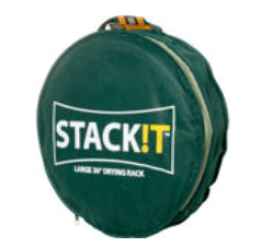 STACK IT Drying Rack w/Clips, 3 ft
