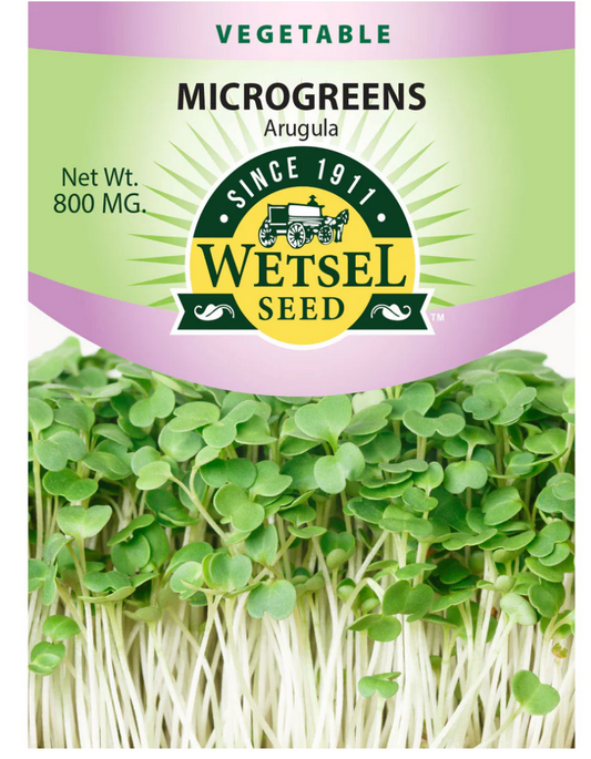 Wetsel Seed Microgreens, "Arugula" 800mg