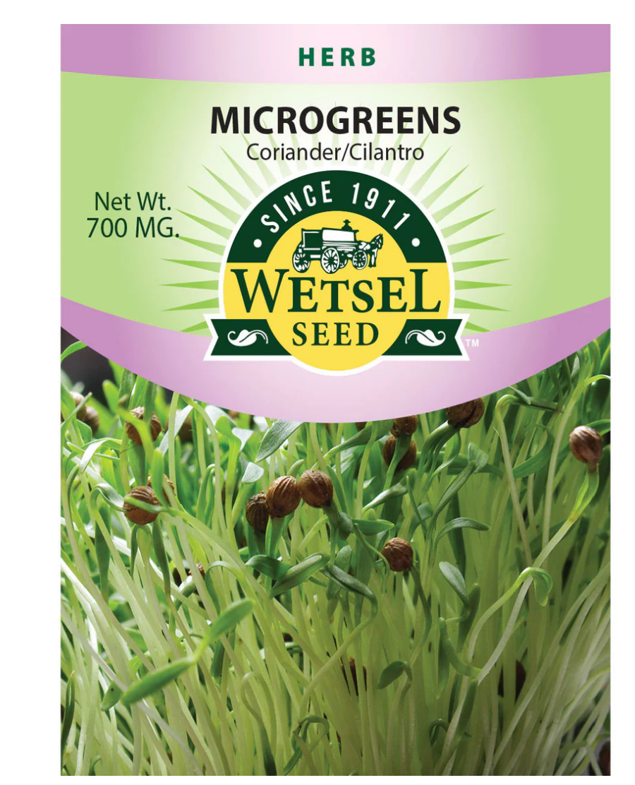 Wetsel Seed Microgreens, "Coriander/ Cilantro" 700mg