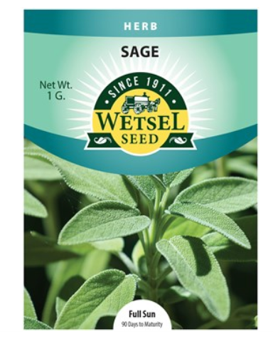 Wetsel Seed Herb, "Sage" 1g